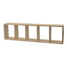 Kit Infantil 2 Nichos Cubo Com 4 Prateleiras Alki Kit Cubos B