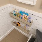 Kit Infantil Com 2 Prateleiras Para Livros E Decoração Geneve