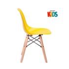 Kit Infantil - Mesa Eames Junior Preto + 1 Cadeira Eames Juni