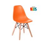 Kit Infantil - Mesa Eames Junior Preto + 2 Cadeiras Eames Jun