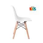 Kit Infantil - Mesa Eames Junior Preto + 4 Cadeiras Eames Jun
