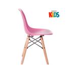Kit Infantil - Mesa Eames Junior Preto + 4 Cadeiras Eames Jun