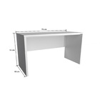 Kit Infantil Rack Mesa E Cadeira Eiffel Rosa 100% Mdf