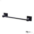 Kit Inox Banheiro Super Luxo Quadritt Black Preto Fosco