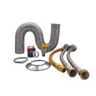 Kit Instalação Aquecedor A Gás Compatível Rinnai Reu M15