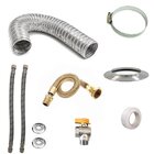 Kit Instalação Aquecedor Compatível Rinnai 9 Litros Reu M09