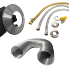 Kit Instalação Aquecedor De Água A Gás 1/2 Mangueiras 60cm +