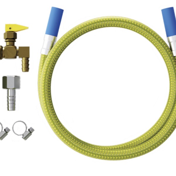 Kit Instalação de Cooktop e Registro De Bloqueio 1,20m Blukit