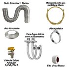 Kit Instalação Do Aquecedor A Gás Rinnai 15 Litros Reu E15