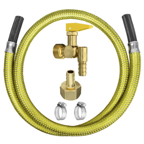 Kit Instalação Fogão/forno/cooktop 1.25m (reg Corta-fogo 90º,