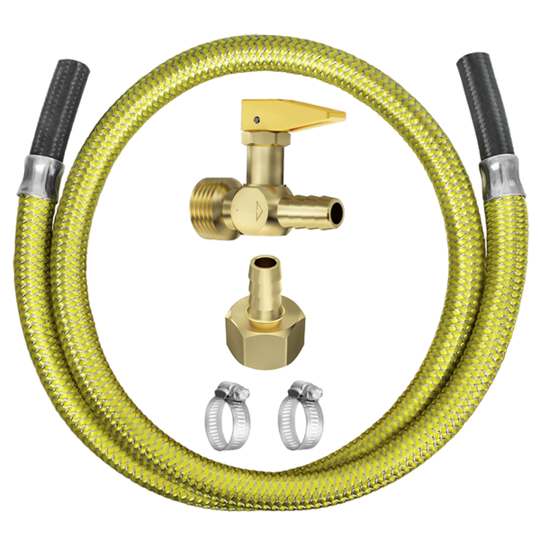 Kit Instalação Fogão/forno/cooktop 1.25m (reg Corta-fogo Reto