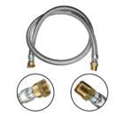 Kit Instalação Fogão Glp / Mangueira 1,20m + Kit Cooktop 1/2