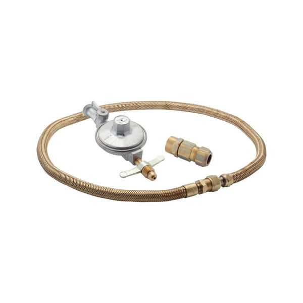 Kit Instalação Gás Glp De Botijão Com Regulador Para Fogão De