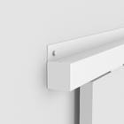 Kit Invisível para Porta de Correr Alumínio Branco 2,00m WF