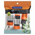 Kit Irrigação Esguicho Mangueira Com Conectores Tramontina