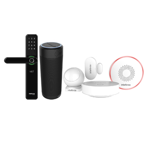 Kit Sistema de Segurança Smart Wi-Fi, Fechadura Digital Intelbras