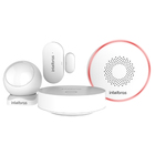 Kit Sistema de Segurança Smart Wi-Fi, Fechadura Digital Intelbras  Wi-Fi e Smart Speaker Izy Speak Alexa