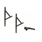 Kit Janela Maxim Ar - Braço 30cm - C/ Fecho - Em Bronze