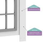 Kit Janela Para Cama Montessoriano Casinha Garden