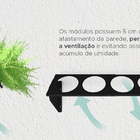 Kit Jardim Vertical 6 Módulos