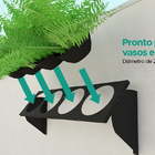 Kit Jardim Vertical 6 Módulos + Irrigação