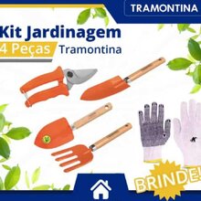 Kit Jardinagem 4 Peças