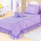 Kit Jardine Solteiro Casa Dona 3 Peças Lilás