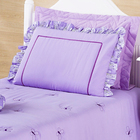 Kit Jardine Solteiro Casa Dona 3 Peças Lilás