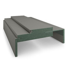 Kit Jgs Lacca Touch Grafite Batente 12Cm Alizar 7X7,5X1,0Cm