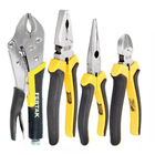 Kit Jogo 4 Alicates Utilidades Universal Corte Bico Pressão