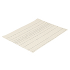 Kit Jogo Americano 2 Peças Retangular Listrado Cru 36x50cm Speciatta