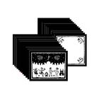 Kit Jogo Americano + Guardanapo Cordel Junino - 12 Peças