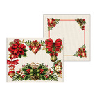 Kit Jogo Americano + Guardanapo Green Red - 1 Peça