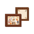 Kit Jogo Americano + Guardanapo Halloween Infantil - 2 Peças