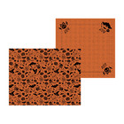 Kit Jogo Americano + Guardanapo Halloween Morcegos