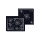 Kit Jogo Americano + Guardanapo Halloween Teia - 2 Peças