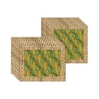 Kit Jogo Americano + Guardanapo Milho/palha