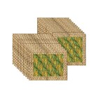 Kit Jogo Americano + Guardanapo Milho/palha