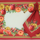 Kit Jogo Americano + Guardanapo Natal Especiarias