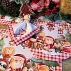 Kit Jogo Americano + Guardanapo Natal Infantil - 4 Peças