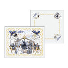 Kit Jogo Americano + Guardanapo Natal Presépio Iv - 1 Peça