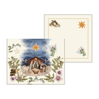 Kit Jogo Americano + Guardanapo Presépio3