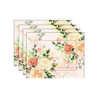 Kit Jogo Americano Amor Verdadeiro - 4 Peças