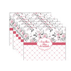 Kit Jogo Americano Melhor Mãe Do Mundo - 6 Peças