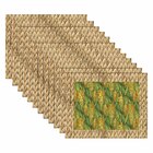 Kit Jogo Americano Milho/palha - 12 Peças