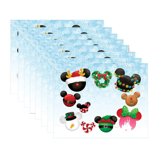 Kit Jogo Americano Natal Magic - 8 Peças