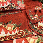 Kit Jogo Americano Natal Trenó Ii - 6 Peças