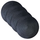 Kit Jogo Americano Redondo 4 Lugares Pvc 38cm Manaus Niazitex