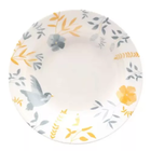 Kit Jogo Café Da Manhã Lanche 12 Pessoas 24 Peças Bem-te-vi