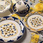 Kit Jogo Café Lanche Floreal São Luís 8 Peças Oxford® Cerâmica